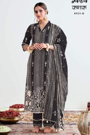 My Fashion Road Jay Vijay Aanando Kathak Exclusive Cotton Suit | 8923-D