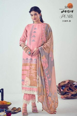 My Fashion Road Jay Vijay Aanando Pearl Latest Design Fancy Suit | 3189-D