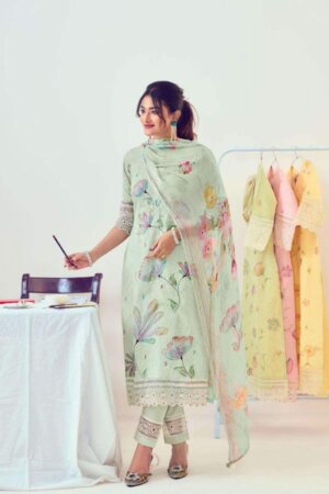My Fashion Road Jay Vijay Bunaai Pure Cotton Fancy Salwar Suit | 8935