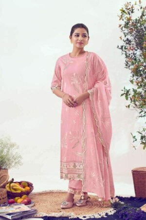 My Fashion Road Jay Vijay Gulroz Ethnic Wear Fancy Cotton Suit | GR 9201