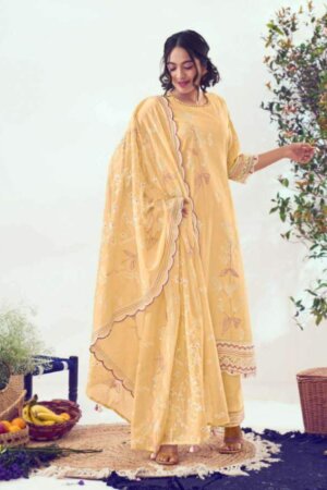 My Fashion Road Jay Vijay Gulroz Ethnic Wear Fancy Cotton Suit | GR 9202
