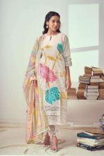 My Fashion Road Jay Vijay Summer Petals Fancy Jacquard Ladies Suit | 1627 My Fashion Road Jay Vijay Summer Petals Fancy Jacquard Ladies Suit | 1627