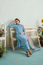 My Fashion Road Masoomiyat Kimora Heer Muslin Pant Style Suit | 9291