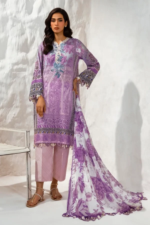 My Fashion Road Sana Safinaz Muzlin Unstitched Lawn | Spring V2 | M242-006B-CI