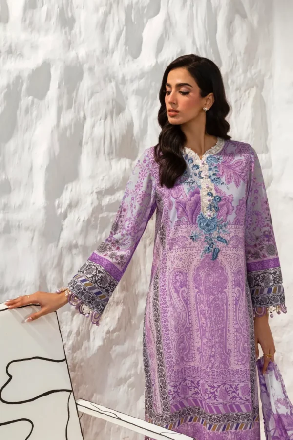 My Fashion Road Sana Safinaz Muzlin Unstitched Lawn | Spring V2 | M242-006B-CI