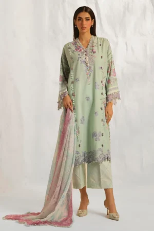 My Fashion Road Sana Safinaz Muzlin Unstitched Lawn | Spring V2 | M242-019B-CJ