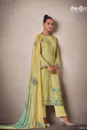 My Fashion Road Omtex Amaani Fancy Modal Silk Ladies Dress | 5121-B