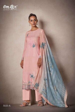 My Fashion Road Omtex Amaani Fancy Modal Silk Ladies Dress | 5121-A