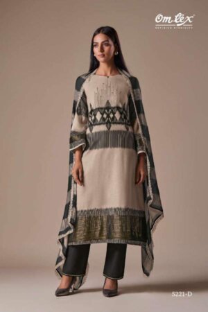 My Fashion Road Omtex Eureka Exclusive Linen Cotton Ladies Dress | 5221-D