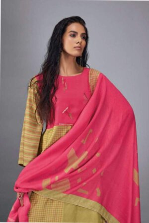 My Fashion Road Omtex Gunjan Latest Designs Silk Suit | 5081-B
