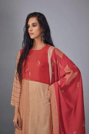 My Fashion Road Omtex Gunjan Latest Designs Silk Suit | 5081-D