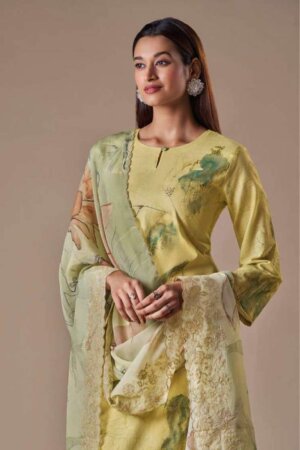 My Fashion Road Omtex Regalia Exclusive Lawn Cotton Ladies Suit | 5151-C