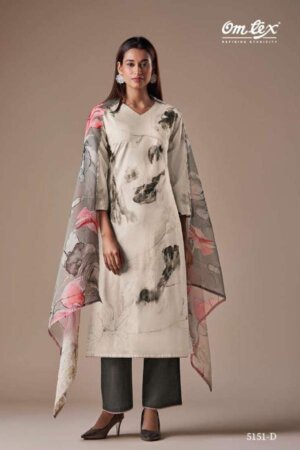 My Fashion Road Omtex Regalia Exclusive Lawn Cotton Ladies Suit | 5151-D