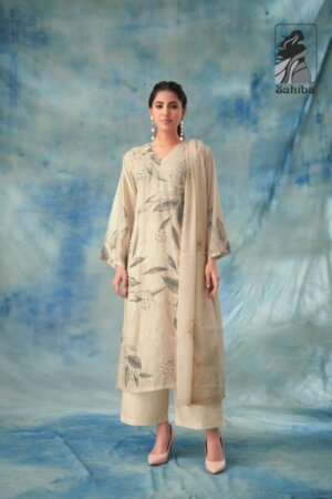 My Fashion Road Sahiba Navya Cotton Unstitched Pant Style Suit | 6735