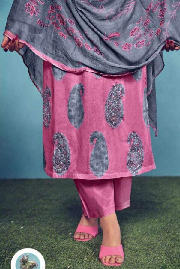 My Fashion Road Sahiba Vaani Pure Cotton Lawn Fancy Ladies Suit | 6365