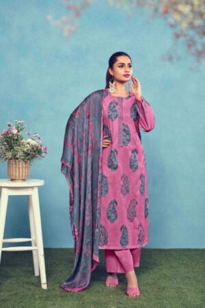 My Fashion Road Sahiba Vaani Pure Cotton Lawn Fancy Ladies Suit | 6365