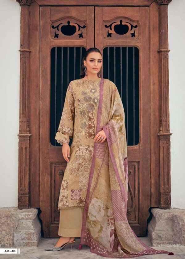 My Fashion Road Varsha Asmira Exclusive Linen Cotton Ladies Suit | AM-02