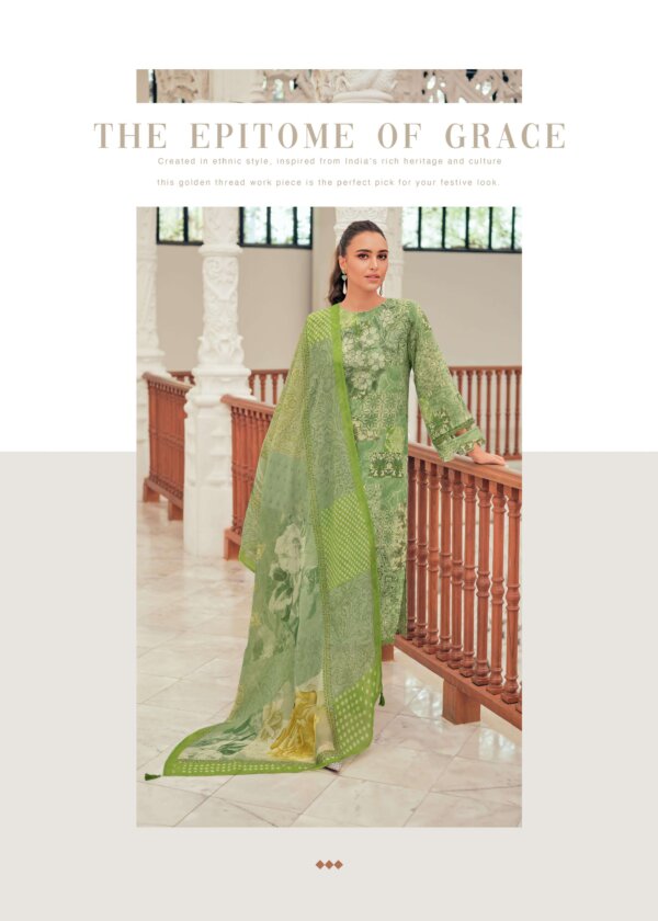 My Fashion Road Varsha Asmira Exclusive Linen Cotton Ladies Suit | AM-04