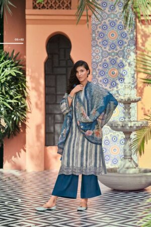 My Fashion Road Varsha Fashion Onsara Exclusive Linen Cotton Varsha Suit | OS-02