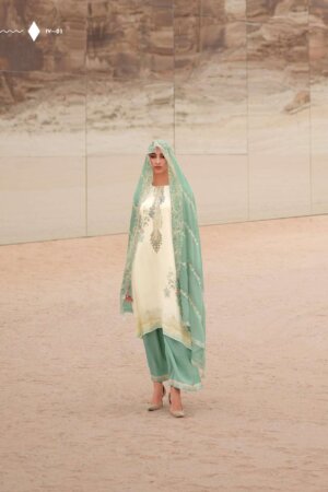 My Fashion Road Varsha Ivory Latest Designer Ladies Cotton Suit | VI-01