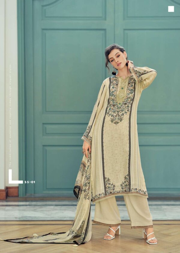 My Fashion Road Varsha Shasha Fancy Modal Satin Exclusive Ladies Suit | SS-01