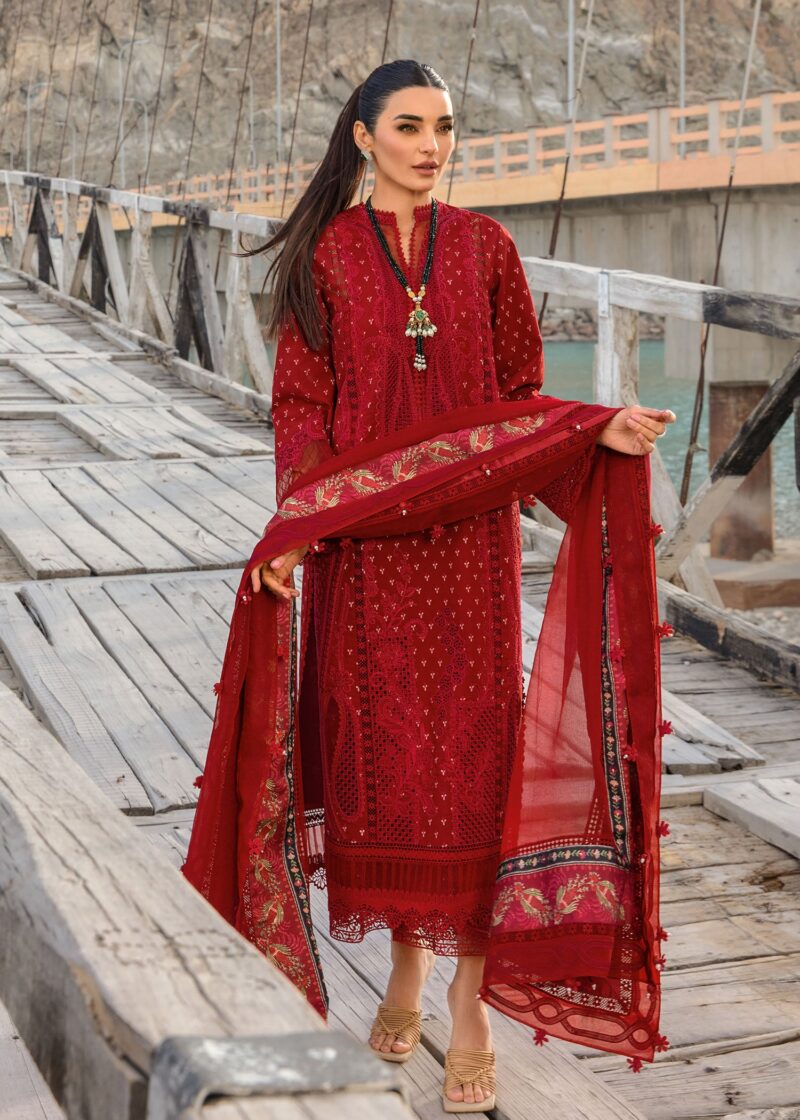 My Fashion Road Crimson Luxury Unstiched Lawn Collection 2024 | Sarfaraz | Dancing Paisleys – Ruby My Fashion Road Crimson Luxury Unstiched Lawn Collection 2024 | Sarfaraz | Dancing Paisleys – Ruby