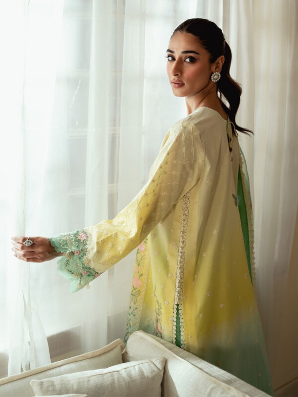 My Fashion Road Faiza Faisal Celine Chikankari Eid Unstitched Collection 2024 | NOOR