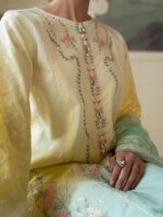 My Fashion Road Faiza Faisal Celine Chikankari Eid Unstitched Collection 2024 | NOOR