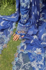 My Fashion Road Qalamkar Festive Unstitched Lawn Suit 2024 | PS-08 My Fashion Road Qalamkar Festive Unstitched Lawn Suit 2024 | PS-08