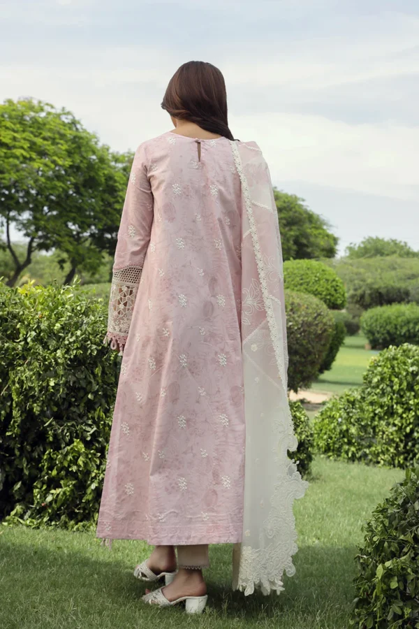 My Fashion Road Qalamkar Festive Unstitched Lawn Suit 2024 | PS-09