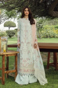 My Fashion Road Qalamkar Festive Unstitched Lawn Suit 2024 | PS-01 My Fashion Road Qalamkar Festive Unstitched Lawn Suit 2024 | PS-01