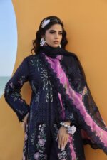 My Fashion Road Maryam Hussain Luxury Lawn Unstitched Collection 2024 | ZOYA