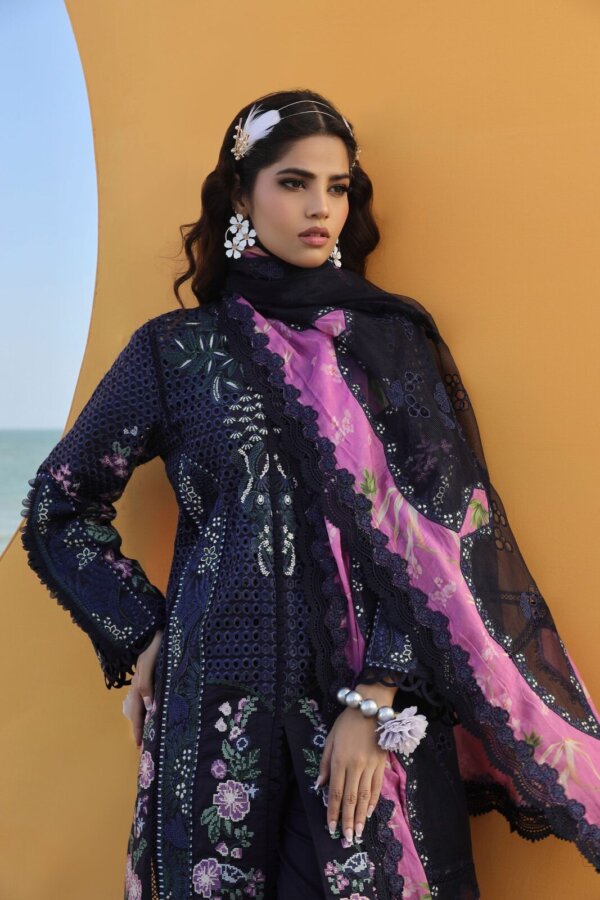 My Fashion Road Maryam Hussain Luxury Lawn Unstitched Collection 2024 | ZOYA