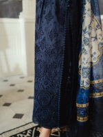 My Fashion Road Faiza Faisal Celine Chikankari Eid Unstitched Collection 2024 | ROMA