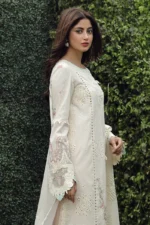My Fashion Road Qalamkar Festive Unstitched Lawn Suit 2024 | PS-04