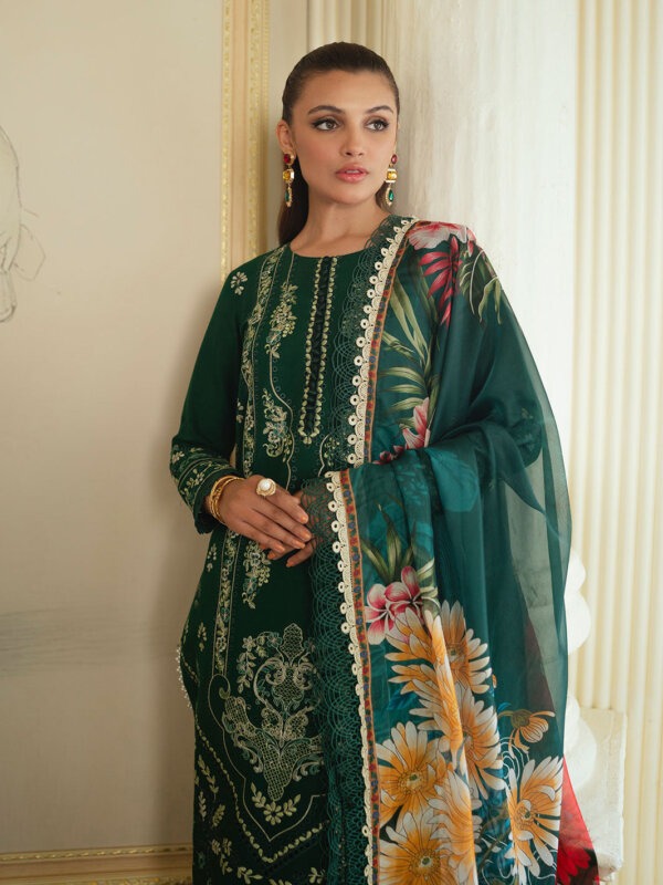 My Fashion Road Faiza Faisal Celine Chikankari Eid Unstitched Collection 2024 | KANWAL