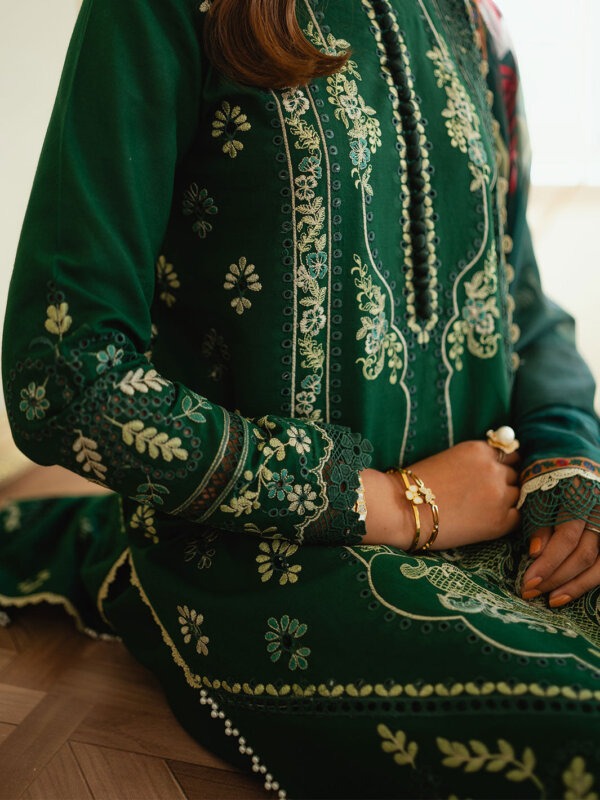 My Fashion Road Faiza Faisal Celine Chikankari Eid Unstitched Collection 2024 | KANWAL
