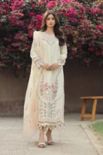 My Fashion Road Qalamkar Festive Unstitched Lawn Suit 2024 | PS-05