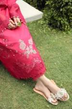 My Fashion Road Qalamkar Festive Unstitched Lawn Suit 2024 | PS-06