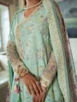 My Fashion Road Faiza Faisal Celine Chikankari Eid Unstitched Collection 2024 | ANNIE