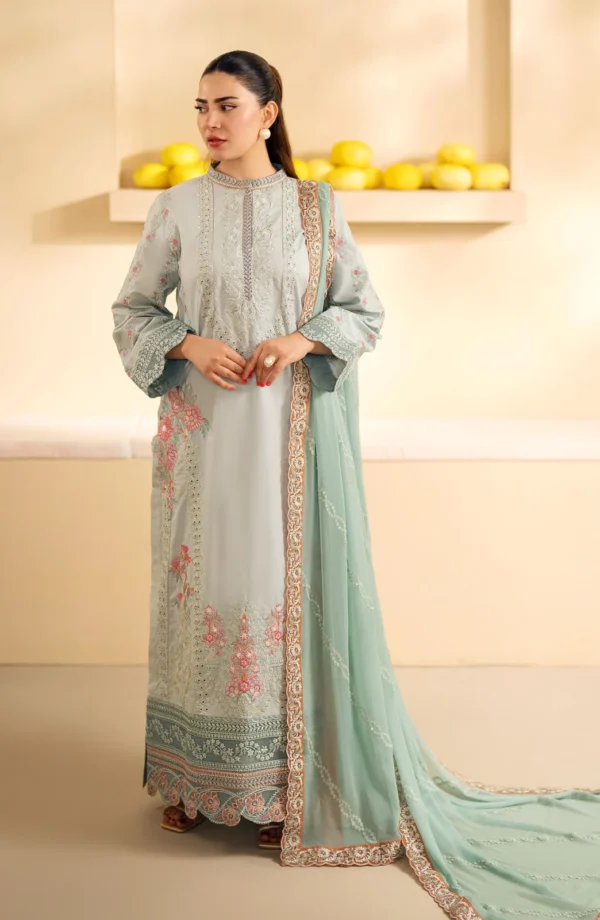 My Fashion Road Maryum & Maria Eid-ul-Azha Luxury Lawn Unstitched Collection 2024  | MS24-638