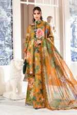 My Fashion Road MARIA B M.Prints | Summer Unstitched Lawn Collection  2024 | Vol 2 | MPT-2210-B