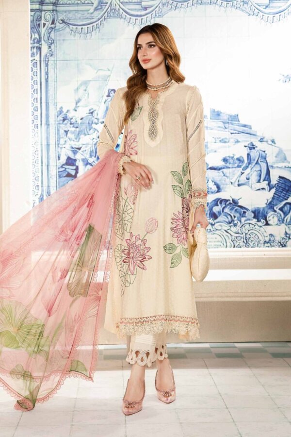My Fashion Road MARIA B M.Prints | Summer Unstitched Lawn Collection  2024 | Vol 2 | MPT-2201-A