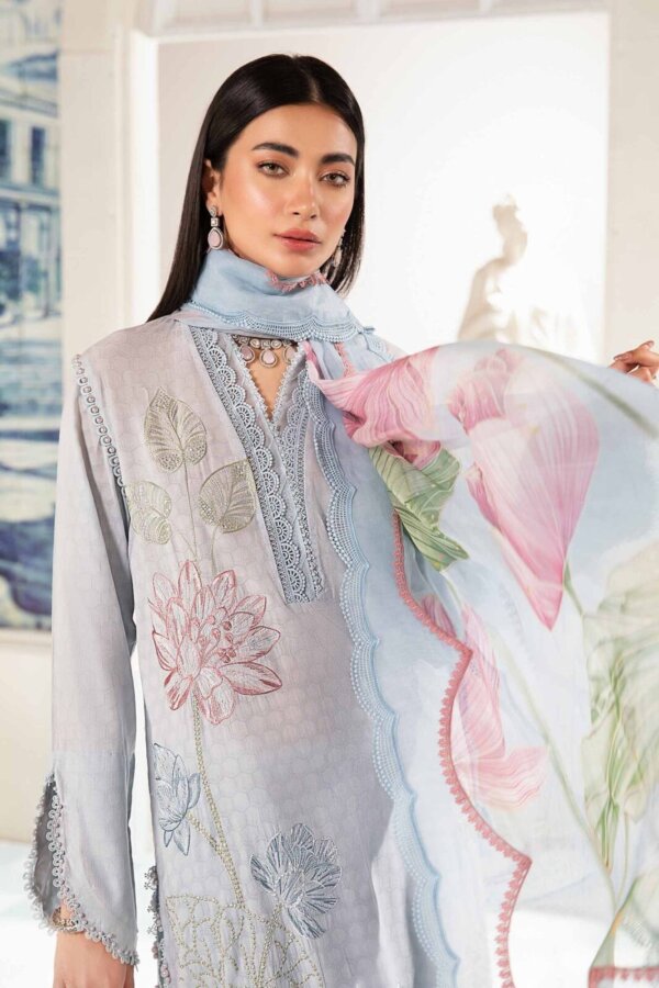 My Fashion Road MARIA B M.Prints | Summer Unstitched Lawn Collection  2024 | Vol 2 | MPT-2201-B