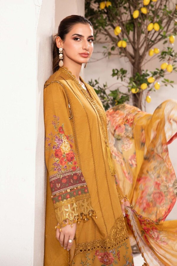 My Fashion Road MARIA B M.Prints | Summer Unstitched Lawn Collection  2024 | Vol 2 | MPT-2202-A