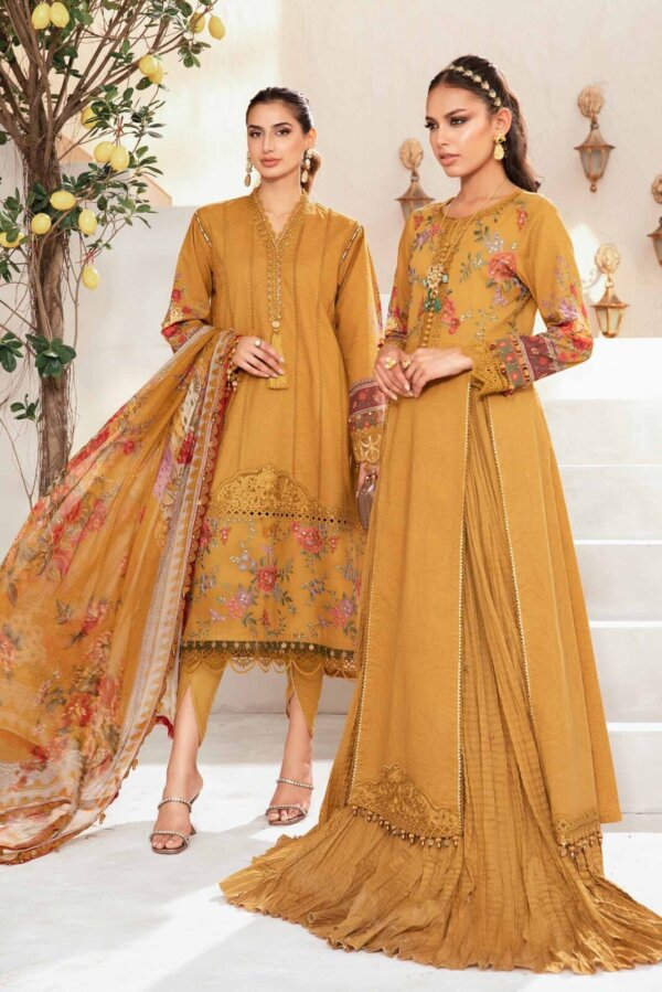 My Fashion Road MARIA B M.Prints | Summer Unstitched Lawn Collection  2024 | Vol 2 | MPT-2202-A