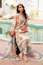 My Fashion Road MARIA B M.Prints | Summer Unstitched Lawn Collection  2024 | Vol 2 | MPT-2204-A