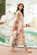 My Fashion Road MARIA B M.Prints | Summer Unstitched Lawn Collection  2024 | Vol 2 | MPT-2204-A