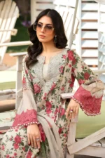 My Fashion Road MARIA B M.Prints | Summer Unstitched Lawn Collection  2024 | Vol 2 | MPT-2204-B