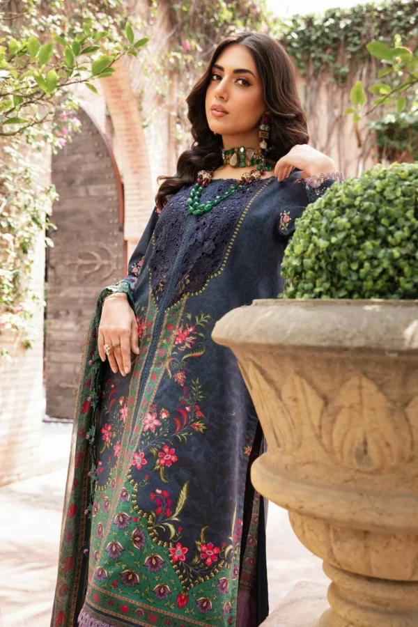 My Fashion Road MARIA B M.Prints | Summer Unstitched Lawn Collection  2024 | Vol 2 | MPT-2206-B